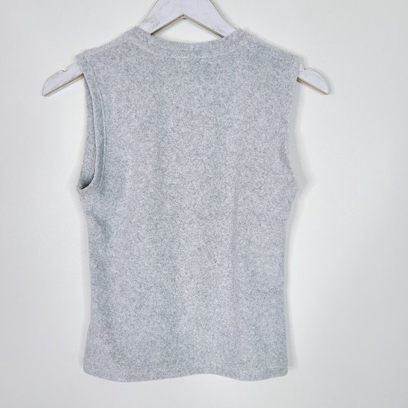 The Group by BABATON Women's Tourist Tank Fleece Muscle T-shirt Gray Size Small - Picture 5 of 11